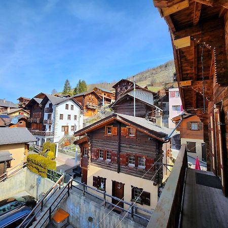Appartement Le Ver Luisant à Saint-Martin, Val d'Hérens, Valais Exterior foto
